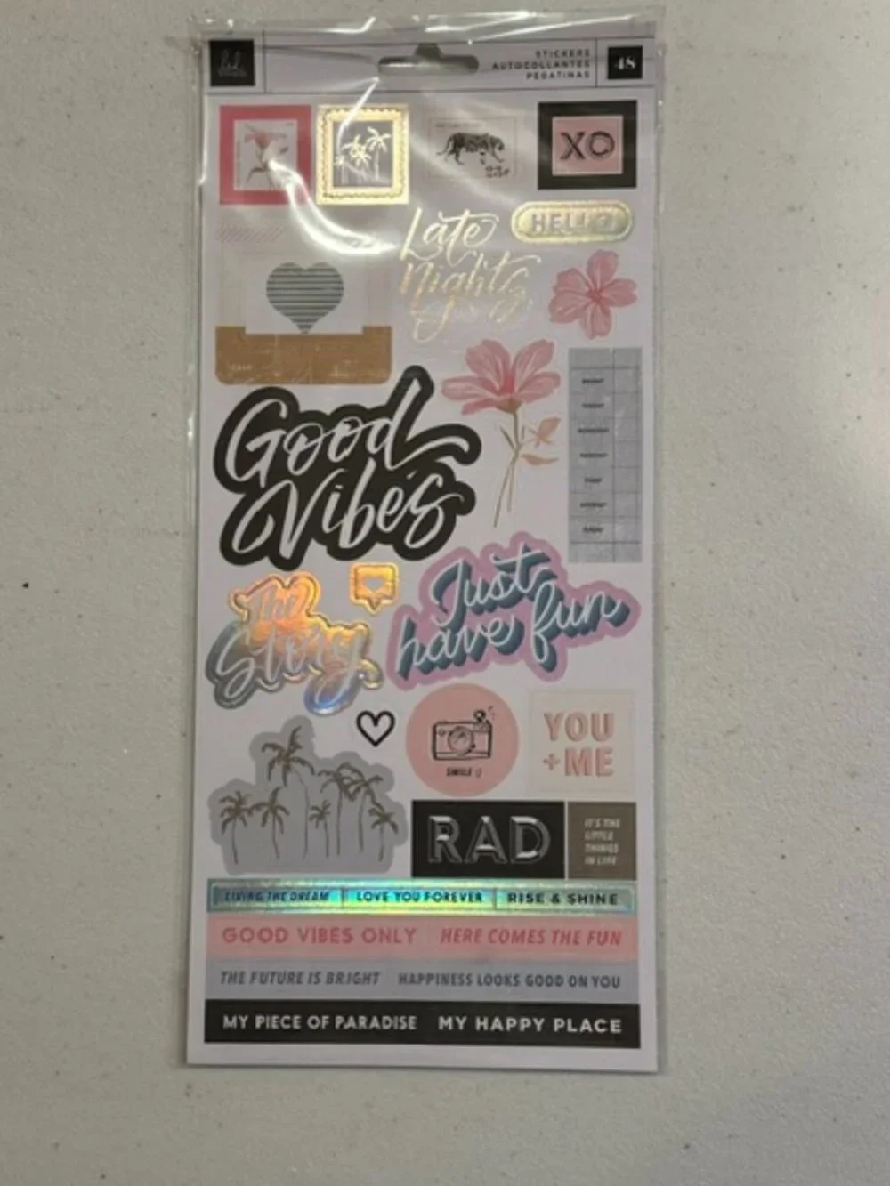 NEW Heidi Swapp Old School Scrapbooking Supplies Collection